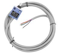 Heschen Interruttore di finecorsa precablato compatto, HS-3112, stantuffo a rullo sigillato, 1NO 1NC, SPDT, tipo momentaneo, AC250V 5A, IP67 impermeabile