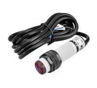 Heschen Interruttore di prossimità fotoelettrico a infrarossi a colonna M18, tipo di riflessione diffusa, E3F-DS30Y1, distanza di rilevamento 10-30CM, 90-250VAC 400mA, normalmente aperto, 2 fili