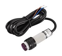 Heschen Interruttore di prossimità fotoelettrico a infrarossi a colonna M18, tipo di riflessione diffusa, E3F-DS10Y2, distanza di rilevamento 10CM, 90-250VAC 400mA, normalmente chiuso (NC), 2 fili