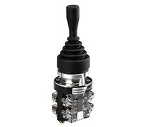 Heschen Interruttore joystick monoleva, HKA1-41Z04, 4 posizioni, tipo momentaneo, 4NO, AC380V 15Amp