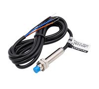 Heschen Interruttore sensore di prossimità induttivo M8, tipo non-scudo, LJ8A3-2-Z/BY-DC5V, rivelatore 2mm, 5VDC 200mA, PNP normalmente aperto (NO), 3 fili