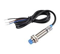 Heschen M12 Interruttore sensore di prossimità induttivo, Non schermato tipo, LJ12A3-4-Z/BY, Rivelatore 4mm, 10-30VDC 200mA, PNP Normalmente aperto(NO), 3 fili