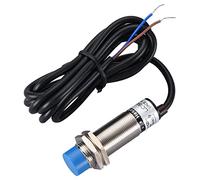 Heschen M18 Interruttore sensore di prossimità capacitivo, Tipo non schermato, LJC18A3-B-J/DZ, Rilevatore 1-10mm, 90-250VAC 400mA, Normalmente Chiuso (NC), 2 fili