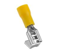 Heschen maschio multi-stack sezionatore spade crimpare giallo 100 pz