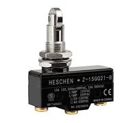 Heschen Microinterruttore Z-15GQ21-B Stantuffo a rulli incrociati per montaggio a pannello Terminale a vite OP medio 3 15A Corrente nominale