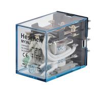 Heschen MY3NJ - Relè di potenza per uso gererale, 12 VDC, bobina 5 A, 24 VDC/220 VAC, indicatore LED a 11 pin terminale