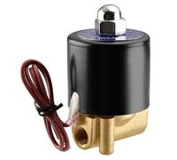 Heschen ottone elettrico elettrovalvola, 2W-025-06, PT1/8'', DC24V, diretto azione acqua aria gas, normalmente chiusa, valvola di ricambio
