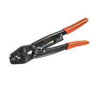 Heschen Pinza crimpatrice per terminali con cricchetto, HS-16, per terminali non isolati da 1,5-16 mm² (15-5 AWG) (tipo punta)