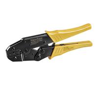 Heschen Pinza per cricchetto a catena HS-03BC, Terminali non isolati e pinze per prelievo Utilizzare per, 0,5-6 mm² (20-10 AWG) Giallo