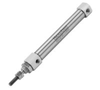 Heschen Pneumatico Sottile Cilindro dell' Aria CDJ2B 10 - 50 M5 Port 10 mm Foro 50 mm Tempi