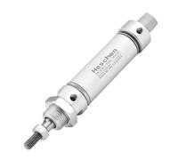 Heschen Pneumatico Sottile Cilindro dell' Aria, Mal 16-30, M5 Porta, Alesaggio 16mm, Corsa 30mm, Doppio Effetto