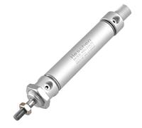 Heschen Pneumatico Sottile Cilindro dell' Aria, Mal 20-75, PT1/8'' Porta, Alesaggio 20mm, Corsa 75mm, Doppio Effetto