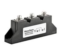 Heschen Raddrizzatore antireverse fotovoltaico, MDK-55A, 55A 3000V, modulo a diodi ad onda intera, modulo raddrizzatore a diodi a ponte