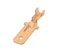 Heschen rapida Splice capicorda a forcella maschio 7.8 mm a crimpare connettore non isolati 100 pz