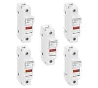 Heschen RT18-32X 32A AC690V 1 polo DIN Rail montaggio per fusibili RT18 RO15 10 x 38 mm CE UL elencati 5PCS