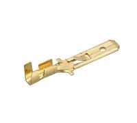 Heschen, terminali a crimpare a picchetto maschio, 4,8 mm, non isolati, 100 pezzi