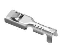 Heschen, terminali a crimpare femmina a spada, 2,8 mm, non isolati, 100 pezzi