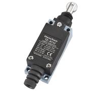 Heschen TZ-8112 Pistone con rullo parallelo chiuso NO + NC per breve tempo 250 VAC 10 A, meccanico, scooter, on/off, nero