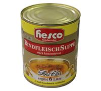 Hesco Brodo Di Manzo Chiaro Fortemente Concentrato Zuppa In Lattina 850ml