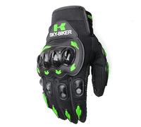 HESHUWEN Guanti Moto Guanti da moto corsa traspiranti con dita intere Protezione for lo sport all'aria aperta cross Dirt Bike Moto(Y,M)