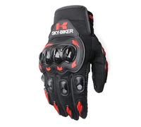 HESHUWEN Guanti Moto Guanti da moto corsa traspiranti con dita intere Protezione for lo sport all'aria aperta cross Dirt Bike Moto(U,XXL)