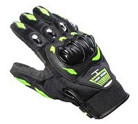 HESHUWEN Guanti Moto Guanti da moto corsa traspiranti con dita intere Protezione for lo sport all'aria aperta cross Dirt Bike Moto(Q,XL)