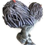 HESHUWEN Rete da Pesca 3 Strati Gillnet Fatti a Mano 1,5 m*30m Network di Pesca da a multifilamento(Mesh 2.5x2.5cm)