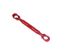HESHUWEN Traversino Manubrio Moto Accessori Moto Maniglia for Barra Trasversale di bilanciamento dell'asta Regolabile Rinforza Gripsy Manubrio Bilanciato Moto(Red)