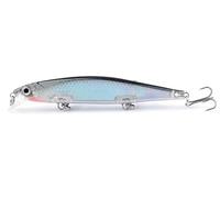HESHUYAN Esche da Pesca 1 Esca Artificiale for la Pesca a pesciolino, Wobbler Flutuante, Crankbait Bass, 11 mm, 13,5 g Esche Artificiali(4)