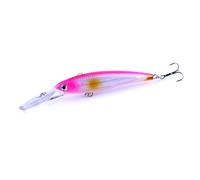 HESHUYAN Esche da Pesca 1 Esca da Pesca in plastica Dura da 170 mm e 30 g, Minnow, wobblers for la Pesca a traina, persico Trota, Esca Artificiale, Attrezzatura da Pesca Isca Esche Artificiali(4)