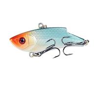 HESHUYAN Esche da Pesca 1 pz 5,5 cm/9 g Esche da Pesca Resistenti con Gancio, Affondamento, Vibrazione, Rattlin, Esca for la Pesca Esche Artificiali(NO1)
