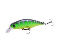 HESHUYAN Esche da Pesca 1 pz. Esca Galleggiante for la Pesca a Mosca, 9 cm, 11 g, con Gancio, Esca Artificiale Dura in plastica for Esche Artificiali for spigole e crankbait. Esche Artificiali(E)