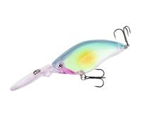 HESHUYAN Esche da Pesca 1 pz. Esche da Pesca a manovella, 110 mm, 18 g, Esca Artificiale Dura Wobbler for acque Profonde, Esca Artificiale for la Pesca al Black Bass. Esche Artificiali(E)