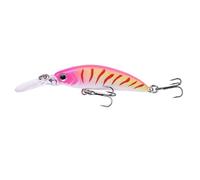 HESHUYAN Esche da Pesca 1 pz. Esche da Pesca ad Affondamento Lento, 70 mm, 5,7 g, Minnow, Esche Artificiali rigide, Esche Artificiali for la Pesca al luccio, spigola e Carpa. Esche Artificiali(H)
