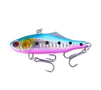 HESHUYAN Esche da Pesca 1 pz. Esche da Pesca Invernali Hard Sea Fish 7,5 cm 22,7 g, Esche Artificiali affondanti a Lunga Distanza, wobbler con Vibrazione e crankbait. Esche Artificiali(3)