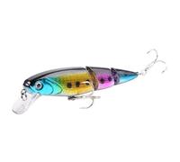 HESHUYAN Esche da Pesca 1 pz Wobblers Esche da Pesca multisezione 11,5 cm 14,8 g Esca Dura Artificiale Crankbait Traina Bass Luccio Persico Attrezzatura Esche Artificiali(02)