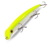 HESHUYAN Esche da Pesca Esche da Pesca galleggianti 12,8 cm 15 g 3 ami a Tre ami Wobbler in plastica Rigida Esca Artificiale Esche Artificiali(H)