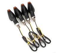 HESHUYAN Frecce Moto 2pcs/4pcs motociclista luci di segnale di svolta triangolo segnali di svolta sequenziale indicatori universali(4pc)