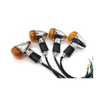 HESHUYAN Frecce Moto 4pcs moto segnali di svolta luci si adattano for kawasaki vulcan VN800 900 1500 1600 1700 2000 Honda personalizzata VTX1300 C R S Retro Accendi la luce