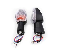 HESHUYAN Frecce Moto Indicatore luminoso indicatore di direzione Lampada adatta for HONDA CB400SF CB600 900 Adatta for HORNET RVT 1000R CBR 919 05-up 1300 Accessori moto 2 PZ(Transparent)