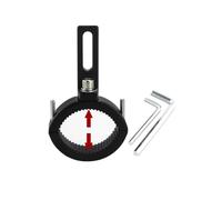 HESHUYAN Supporto Luce Moto Staffa Spotlight del faro motociclo Montare la staffa Lampade regolabili da 42mm-62mm Forcella Supporto for morsetto Staffa(1pcs 42mm-62mm)