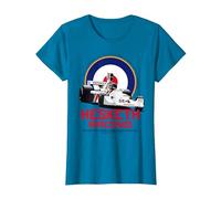 Hesketh Racing Campione del Mondo Britannico Racing Classic Team Maglietta, Donna, Zaffiro, L