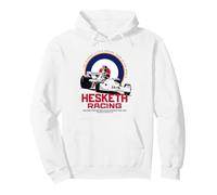 Hesketh Racing Campione del Mondo Britannico Racing Team Classic Felpa con Cappuccio