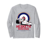Hesketh Racing Campione del Mondo Britannico Racing Team Classic Maglia a Manica