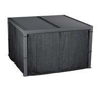 Hespéride - 1 set di 4 tende per gazebo 3,6 x 3,6 m