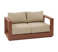 Hespéride - Divano da Giardino Allure 2 posti in Mogano Beige