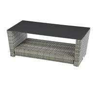 Hespéride HES23-149505 Tavolino da Giardino Polinesia Avana, Multicolore, Large