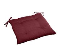 Hespéride Korai - Cuscino per sedia da esterno, 40 x 40 cm, colore: Bordeaux