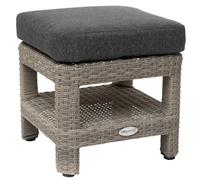 Hespéride - Pouf da Giardino Avana Polynesia in Alluminio trattato con polveri epossidiche