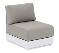 Hespéride - Sedia da giardino Allure bianco - grigio minerale/bianco